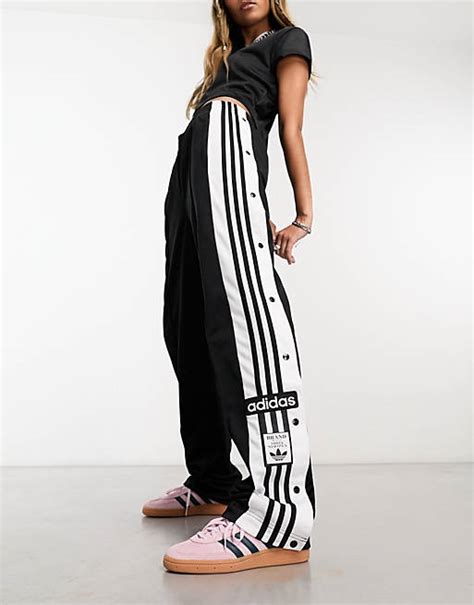 adidas side popper track pants